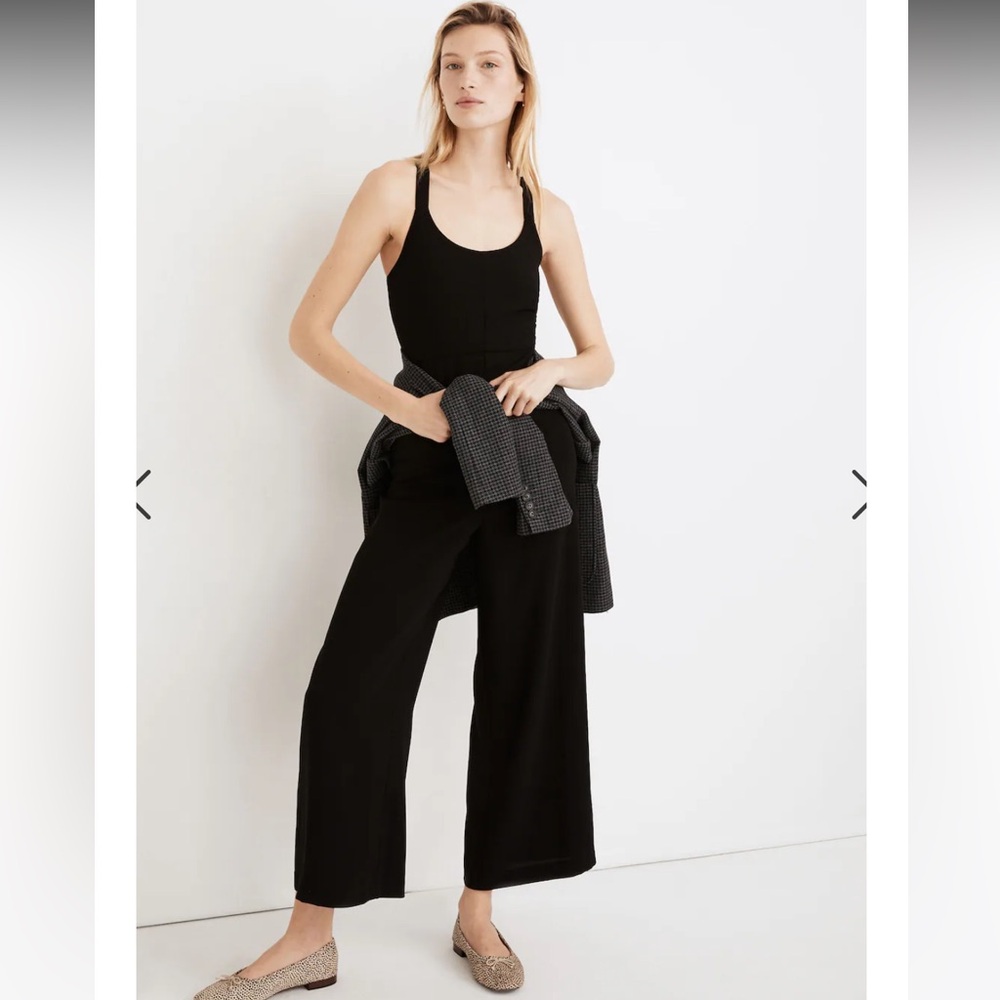 Madewell Scoopneck Wide-Leg Jumpsuit